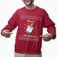 thumbnail image 2 of Christmas Sweatshirt, Happy Hanukkah Festive Dreidel Sweatshirt, Unique Jewish Holiday Sweatshirt, Cute Dreidel Gift for Men and Women, 2 of 5
