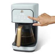 Beautiful 12-Cup Programmable Drip Coffee Maker, Hydrangea by Drew Barrymore