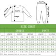 thumbnail image 3 of FEDPOP Boys Pajamas Set 2Piece Long Sleeve Tops and Pants PJs Sleepwear for Kids Size 4T, 3 of 7