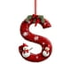 thumbnail image 1 of Decoraciones Del Árbol de Navidad Decoración Del Árbol de Navidad de 26 Letras Colgante Ornamentos Del Árbol de Navidad Ornamentos de Navidad Personalizados Decoración de Navidad Decoración Colgante D, 1 of 6
