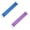 Blue,Purple, variant on Nylon Drawstring Bath Towel, Extra Long Exfoliating Back Scrubber with Handles, African Net Sponge for Body & Shower, Quick Dry Mesh Washcloth for Glowing Skin, 5.5"x29.5"