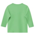 thumbnail image 4 of KyCheLot St.Patrick's Day Tops for Girl Round Neck 3/4 Sleeve Print Stretchy Breathable Blouses Tops 3-13 Years, 4 of 4