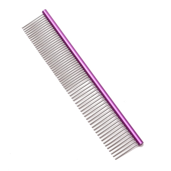 ZUARFY Cat Grooming Combs 6 Color Stainless Steel Teeth to Remove Tangles and Knots