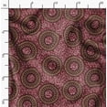 thumbnail image 2 of Soimoi Minky Red Fabric By the Yard - 56 Inch Wide - African Tribal Material - Artistic and Modern Patterns for Various Uses Printed Fabric, 2 of 6