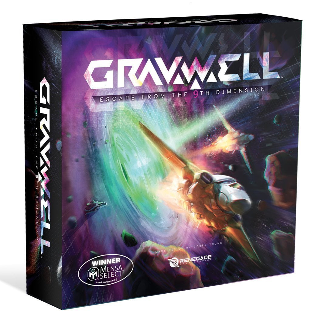 GRAVWELL ESCAPE FROM THE 9TH DIMENSION BOARD GAME NEW FACTORY SEALED