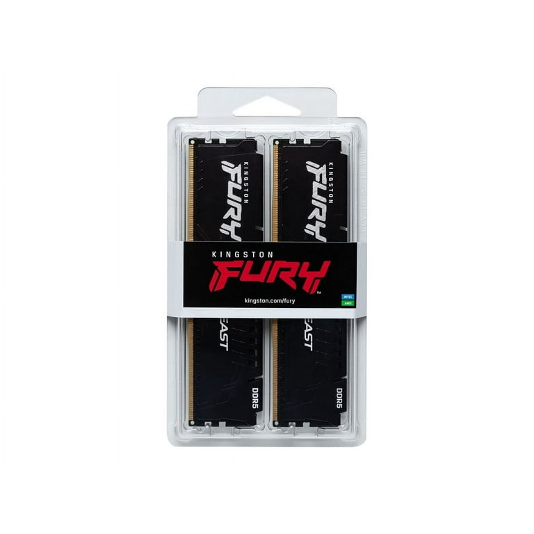 Kingston FURY Beast 64GB (2 x 32GB) 288-Pin PC RAM DDR5 6000