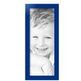 thumbnail image 2 of ArtToFrames 8" x 21" Blue Picture Frame, 8x21 inch Blue Wood Poster Frame (WOM-4118), 3 Pack, 2 of 7