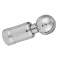thumbnail image 1 of 3 / 4 Inch  Spray Ball Stainless Steel CIP Cleaning Nozzle 360 Degree Spray Coverage Self - Cleaning Design for Tank Cleaning in Food Pharma Chemical Industry, 1 of 7