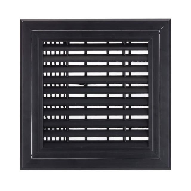 Rejilla de ventilación de plástico Uxcell, cubierta de ventilación de aire de retorno, rejillas de filtro de ventilación removibles con malla incorporada de 12x12 pulgadas