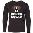 thumbnail image 3 of Inktastic Dog Boxer Squad Long Sleeve Youth T-Shirt, 3 of 5