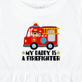 thumbnail image 4 of Inktastic Fireman Daddy is a Firefighter Girls Baby Dress, 4 of 5