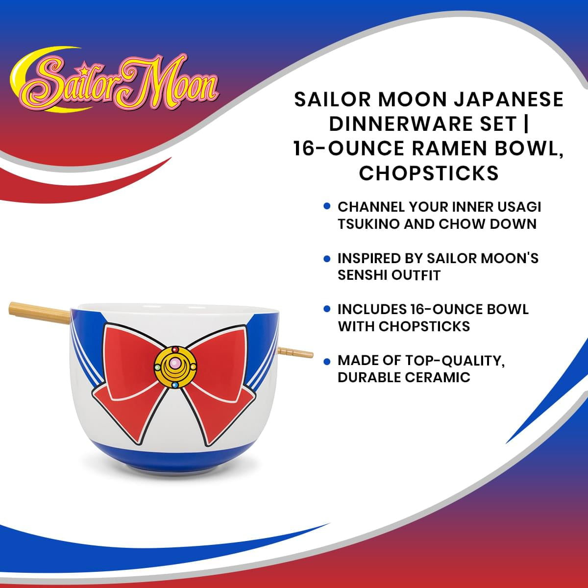 Just Funky JFL-SAILMBWL-30782-C Sailor Moon Japanese