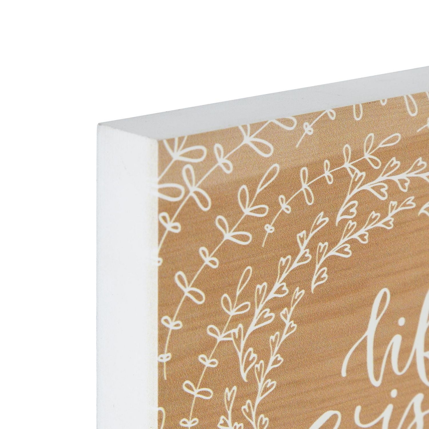 Dessus de boîte artistique Life is Beautiful 15,2 x 15,2 cm