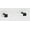 Black, variant on Alno A860-3-PN Contemporary Acrylic 3" Center To Center Cabinet Bar Handle - Nickel