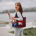 thumbnail image 6 of Lsque Mario Pattern Hand Travel Bag – Lightweight & Durable Oxford Luggage, Water-Repellent Carry-On with Multiple Compartments & Adjustable Strap, 6 of 8