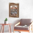 thumbnail image 6 of Custom Canvas Prints Brown White Aesthetic Vintage Personalized Photo Image Collage DIY Framed Kit Wall Art Picture Room Decor 16x20 inch, 6 of 7
