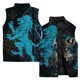 thumbnail image 3 of Chaquetas de invierno para hombre, chaleco con estampado de tigre azul fresco, sin mangas, chaleco de algodón térmico para hombre, chaqueta informal cómoda, chalecos, ropa, 3 of 5