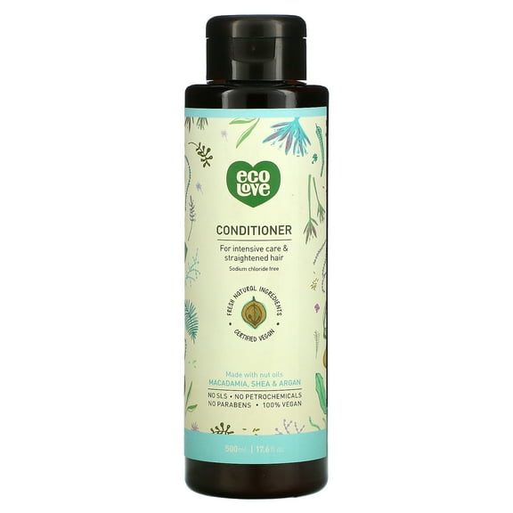 Ecolove - Conditioner Nut Int Cr Strt Hair - 1 Each - 17.6 OZ