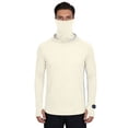 thumbnail image 5 of Men's UPF 50+ Sun Protection Hooded Shirt with Mask Sun Protection Long Sleeve Shirts Rash Guard, 5 of 8