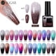 thumbnail image 2 of UR SUGAR Esmalte de uñas térmico Lentejuelas brillantes Efecto Cambio de color Barnices de gel Todo para manicura Arte de uñas UV Semipermanente Gellak Tan Jianjun unisex, 2 of 2
