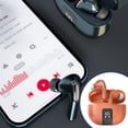 thumbnail image 4 of Cancelación de ruidos Bluetooth compatible con Bluetooth 5.1 Auriculares LED recargables Auriculares en oreja Portátil Celulares Tabletas Tabletas Regalo Naranja Inevent EL022568-04B, 4 of 7