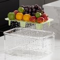thumbnail image 5 of YIKA Tupperware Container Multi Functional Ice Tray Fresh-keeping Box Portable Refrigerator Fresh-keeping Box Storage Box Kitchen Sealed Box Food Grade Transparent Lunch Box Kitchen Storage Green, 5 of 6