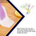 thumbnail image 3 of Toystoory Espátulas de silicona translúcidas para pastel, mantequilla, crema, cepillo para hornear, accesorios de mano, herramientas para Herramientas y accesorios para hornear Como se muestra, 3 of 6