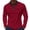 #0284-Red, variant on Betivan Men's Golf Shirts Long Sleeves Zipper Quick Dry Solid Tops Compression Shirt for Men Breathable Sports Fitness Golfing