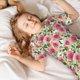 thumbnail image 5 of Fotbe Rose Flowers Pijama Estampada de 2 Piezas para Niños – Ropa de Dormir de Manga Corta Cómoda para Niños y Niñas, Camiseta y Shorts de Algodón-Large, 5 of 6