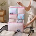 thumbnail image 4 of 7 in 1 Travel Packing Cubes Hanging Toiletry Bag Luggage Organizer for Underwear Clothes Large Capacity, 4 of 4