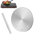 thumbnail image 1 of Gocoffun Heat Diffuser for Gas Stove, Stainless Steel Induction Adapter With Removal Handle, Cookware Simmer Ring Hob Plate (11inch), 1 of 6