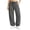 04#Dark Gray, variant on Jogger Sweatpants for Women Barrel Drawstring Loose Fit Track Pants Casual Elastic Waist Pants with Pockets Trendy Fall Outfits Lounge
