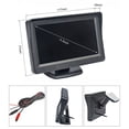 thumbnail image 5 of 4.3in HD Monitor Car Backup Reverse Camera Rear View Parking License Plate System, 5 of 5