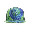 thumbnail image 2 of Top Headwear Tie-Dye Adjustable Trucker Hats - Blue/Green, 2 of 4