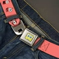 thumbnail image 2 of Sponge Bob Face Close Up Patrick Starfish Expressions Pink Webbing Seatbelt Seatbelt Belt Standard, 2 of 2