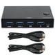 thumbnail image 2 of Divisor HDMI, conmutador divisor HDMI, conmutador adaptador HDMI para computadora, confiabilidad excepcional, 2 of 9