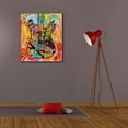 thumbnail image 6 of Epic Graffiti 'Guitar' by Dean Russo, Canvas Wall Art, 26"x30", 6 of 8