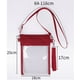 thumbnail image 3 of Bolso bandolera transparente - Bolso transparente aprobado por el estadio con correa ajustable para el hombro Adepaton ZJWJ371-2, 3 of 7