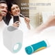 thumbnail image 3 of Dispensador de pasta de dientes Exprimidor automático de pasta de dientes Soporte para cepillo de dientes montado en la pared para baño, color blanco Advancent HA003111-01B, 3 of 6