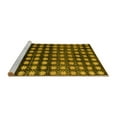 thumbnail image 2 of Ahgly Company Machine Washable Indoor Rectangle Abstract Yellow Modern Area Rugs, 8' x 12', 2 of 4