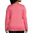 thumbnail image 3 of Women's Plus Size Cooldri Long Sleeve Graphic V-neck, 3 of 5