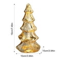thumbnail image 5 of Dserhfy Glitter Christmas Tree Table Lamp LED Light-Up Decoration with Star Topper Festive Centerpiece for Home & Office Decor, 5 of 7