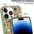 thumbnail image 3 of Christmas Print Phone Case for iPhone 8/SE 2022/7/SE 2020 4.7", with Aesthetics Pattern Design Soft TPU Silicone Xmas Cases, Shockproof Bumper Protector Camera Girls Women Cover, Gift A, 3 of 6