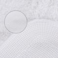 thumbnail image 4 of Unique Bargains Cotton Mat Rug Plush Water Absorbent Luxury Rectangular Machine Washable White 16" x 24", 4 of 6