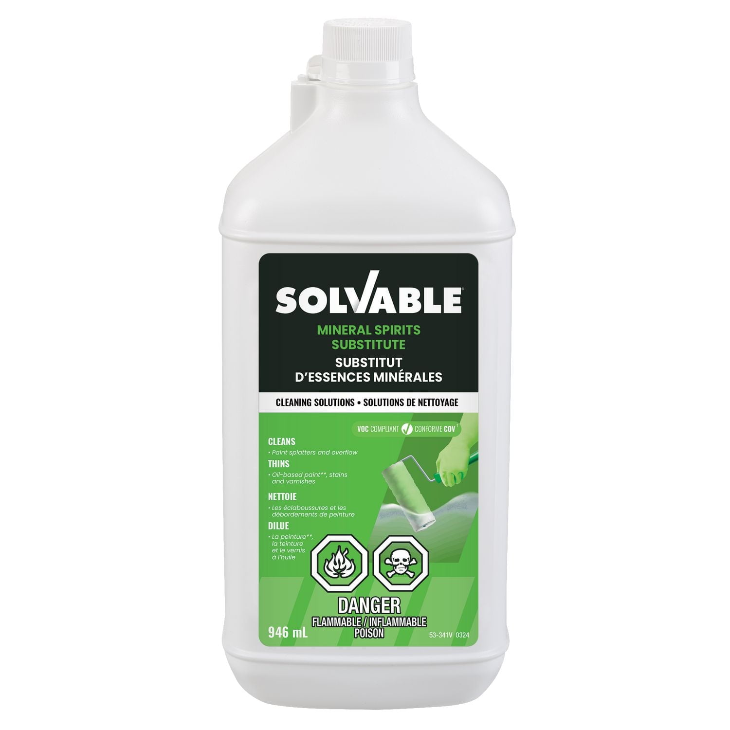 SOLVABLE® Mineral Spirits Substitute, 946 mL