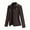 Coffee, variant on Faux PU Leather Jacket for Women Long Sleeve Stretch Lapel Collar Zip Up Cropped Jackets with Pockets Outerwear