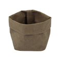 thumbnail image 3 of Almacenamiento del organizador del bolso  respetuosa del medio ambiente reutilizable de la bolsa de papel decorativa 10x10x20cm kusrkot  Maceta para plantas suculentas, 3 of 8