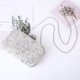 thumbnail image 2 of Bolso de mano grande de noche con lentejuelas y cuentas de flores JAMW  Sencillez, 2 of 5