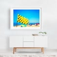 thumbnail image 2 of Blurred Beach Vibes - San Diego California Photography White Framed Wall Art Print 16 x 24 inches, 2 of 3