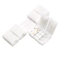 thumbnail image 2 of 10pcs T Forme 2 Broches LED Connecteur de Bande pour 8mm Largeur 3528 Unique Couleur Flex LED Bandes, 2 of 4